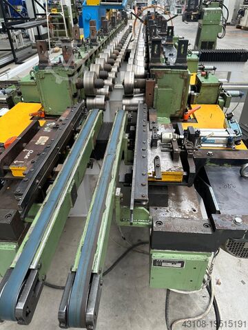 Прокатный профилировочный стан Walzenprofilieranlage 