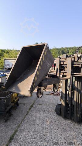 Опрокидываемый контейнер для стружки, опрокидываемый контейнер Bauer Südlohn EXPO 150