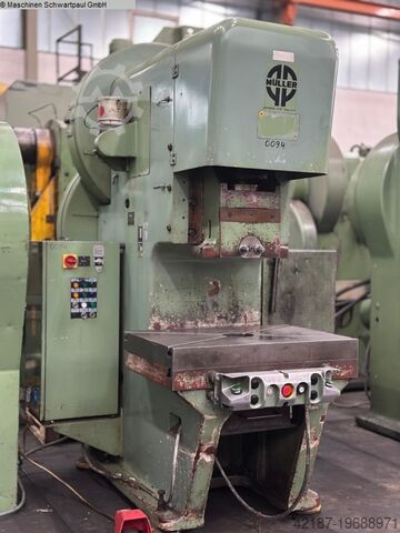 Эксцентриковый пресс - одиночная колонка MÜLLER ExP 100 RF/HK