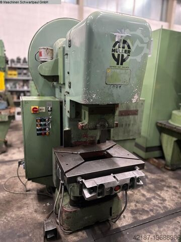 Эксцентриковый пресс - одиночная колонка MÜLLER ExP60 SV/HK