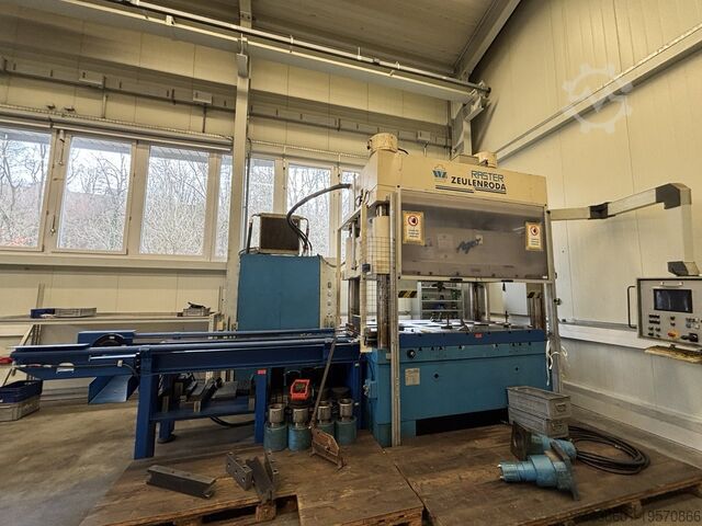 Пробный пресс для инструментов RASTER - ZEULENRODA GHP 400 H/K-08