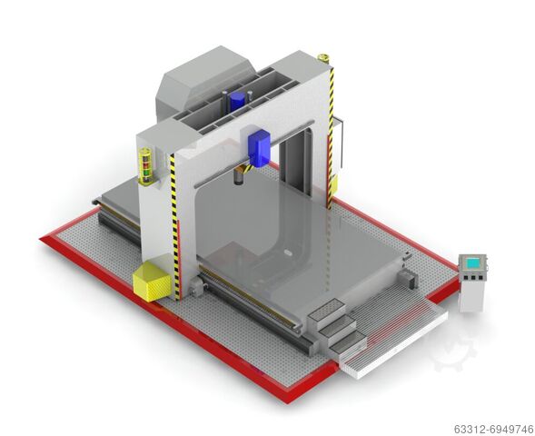 Гидравлический пресс Hidrobrasil Portalrichtpresse 400 Tonnen