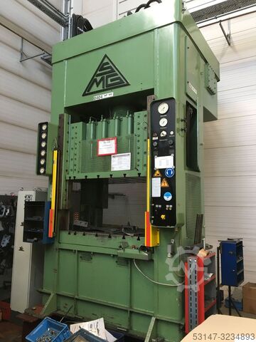 Гидравлический прямой односторонний пресс SMG HZPU 100 / 1250-1000