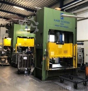 Гидравлический пресс Hans Schoen UTE FF 300/80