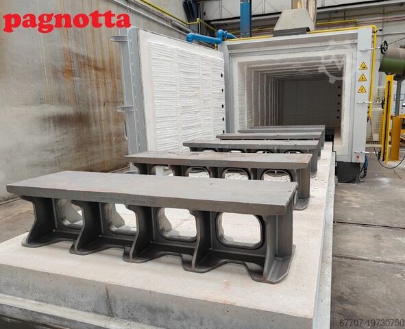 Выкатная печь для термообработки Pagnotta Termomeccanica ST/BT