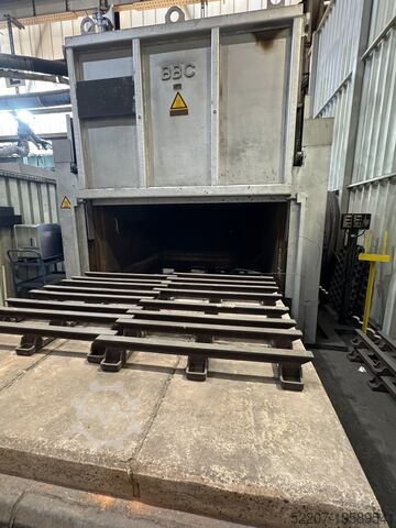Электрически нагреваемая вагонеточная термическая печь BBC FZWR 22-8-22