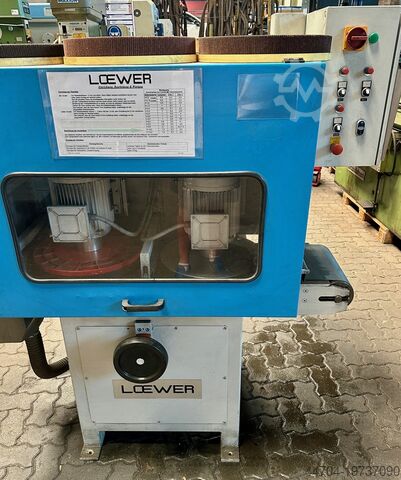 Станок для снятия заусенцев с листового металла Loewer Cross Master DD 300