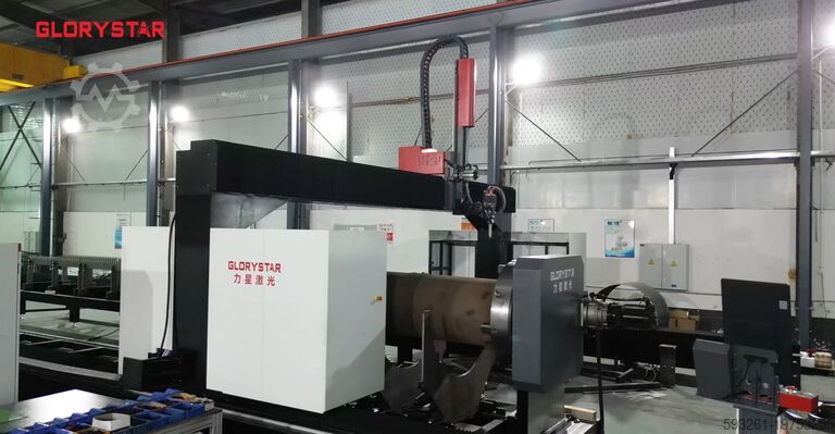 Лазерный станок для резки профильной стали Section Steel Laser Cutting Machine 20050HDG