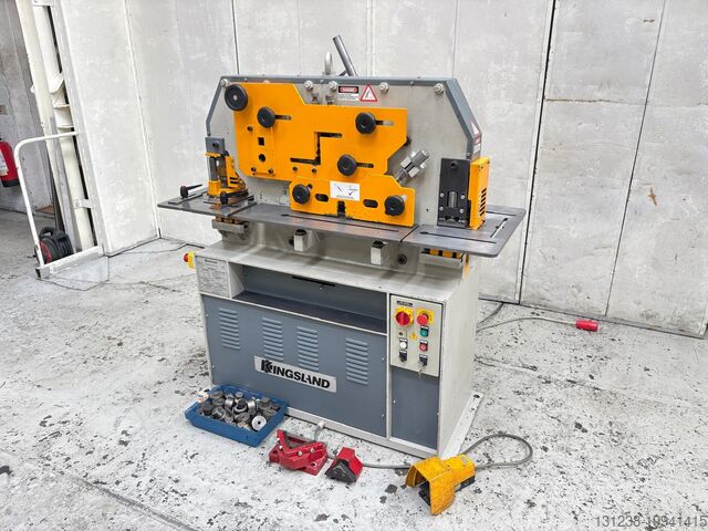 гильотинные ножницы Kingsland COMPACT 45 HYDRAULIC STEEL WORKER