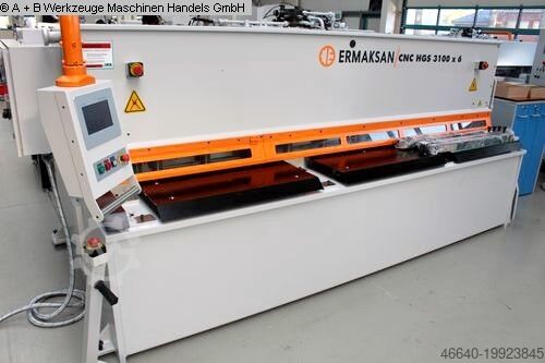 Гильотинные ножницы - гидравлические ERMAK CNC HGS 3100-6