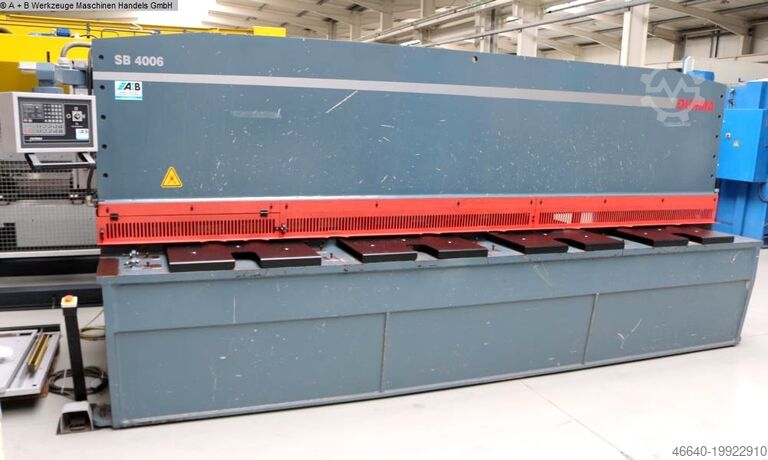 Гильотинные ножницы - гидравлические DURMA SB 4006 HH