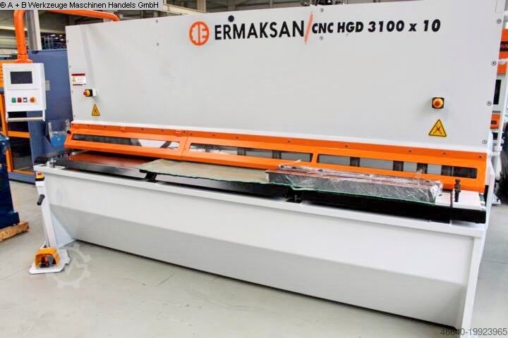 Гильотинные ножницы - гидравлические ERMAK CNC HGD 3100-13