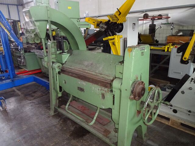 Поворотно-гибочный станок FASTI 1000 x 4 mm