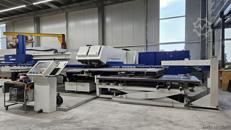 Лазерный вырубной пресс TRUMPF TruMatic 6000 (K01G) 3200 Watt FMC