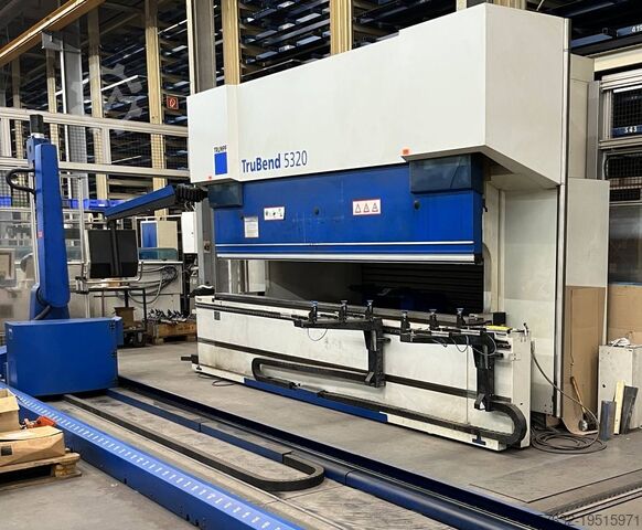 Лазерный вырубной пресс TRUMPF Trubend 5320 included Bendmaster Price:195000,-euro/year 2013 .low Hours.