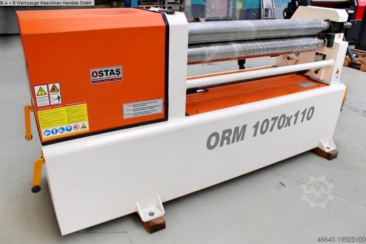 Станок для гибки листового металла - 3 ролика OSTAS ORM 1070 x 110