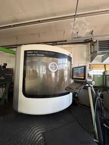 Обрабатывающий центр с ЧПУ - 5 осей DMG DMU 100 monoBLOCK