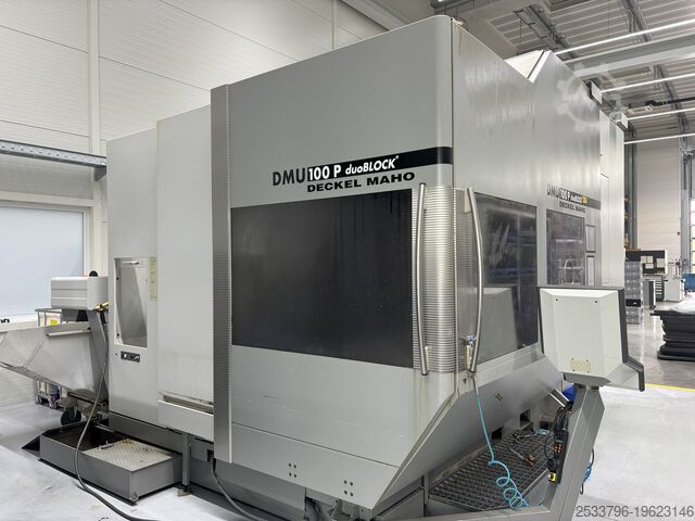 Универсальный обрабатывающий центр DMG DMU 100P douBLOCK