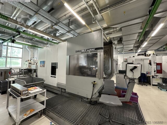 Обрабатывающий центр - универсальный DECKEL- MAHO DMU100P duoBLOCK