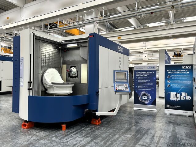 5-осевой универсальный обрабатывающий центр GROB-WERKE G550