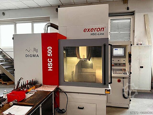 Обрабатывающий центр с ЧПУ Exeron HSC 500