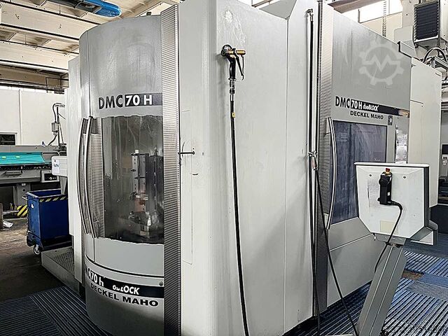 Обрабатывающий центр с ЧПУ Deckel Maho DMC 70 H duoBlock