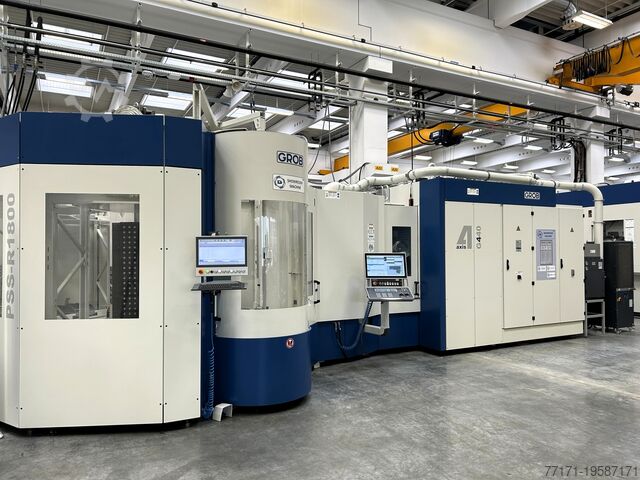 Горизонтальный обрабатывающий центр GROB-WERKE G440 + 167 Tools + PSS-R1800