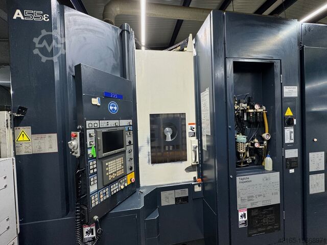 Горизонтальный обрабатывающий центр MAKINO A55