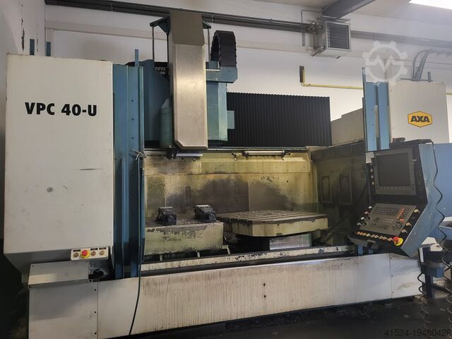 Универсальный обрабатывающий центр с ЧПУ AXA VPC 40 U