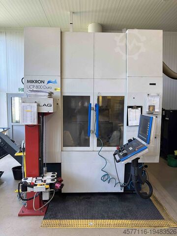 вертикальный обрабатывающий центр Mikron UCP 800 DURO