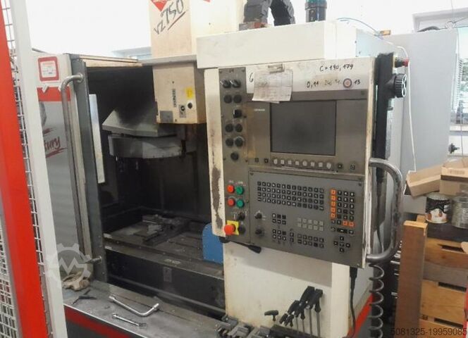 Вертикальный обрабатывающий центр MAS MCV 750 s vynašečem špon