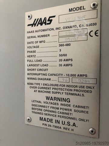 вертикальный обрабатывающий центр HAAS VF-4BHE