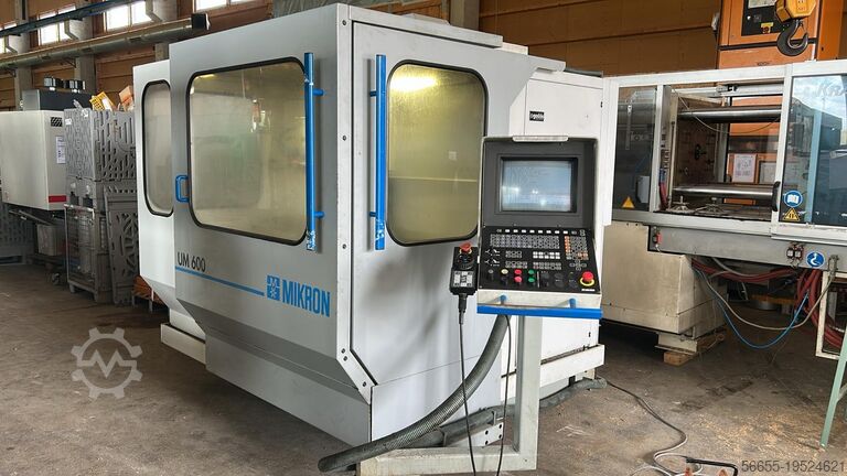 3-х осевой вертикальный обрабатывающий центр Mikron UM 600