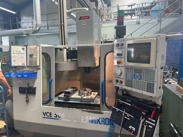 Вертикальный обрабатывающий центр с ЧПУ MIKRON HAAS VCE 500