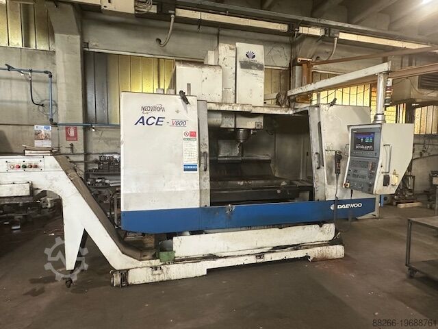 ВЕРТИКАЛЬНЫЙ ОБРАБАТЫВАЮЩИЙ ЦЕНТР DAEWOO ACE V600