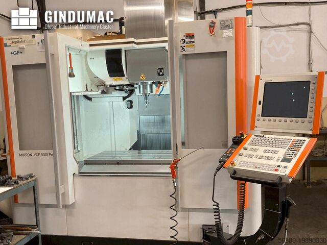 Вертикальный обрабатывающий центр +GF+ Mikron VCE 1000 Pro