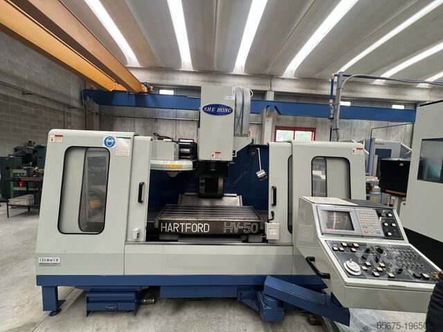 ВЕРТИКАЛЬНЫЙ ОБРАБАТЫВАЮЩИЙ ЦЕНТР Hartford SHE Hong HV 50