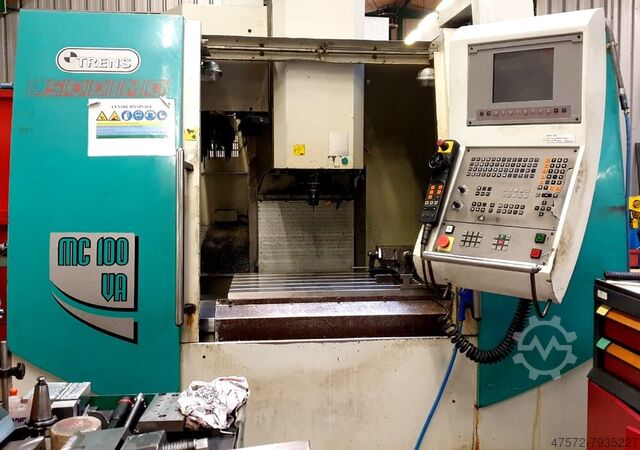 ВЕРТИКАЛЬНЫЙ ОБРАБАТЫВАЮЩИЙ ЦЕНТР CNC TRENS MC 100 VA