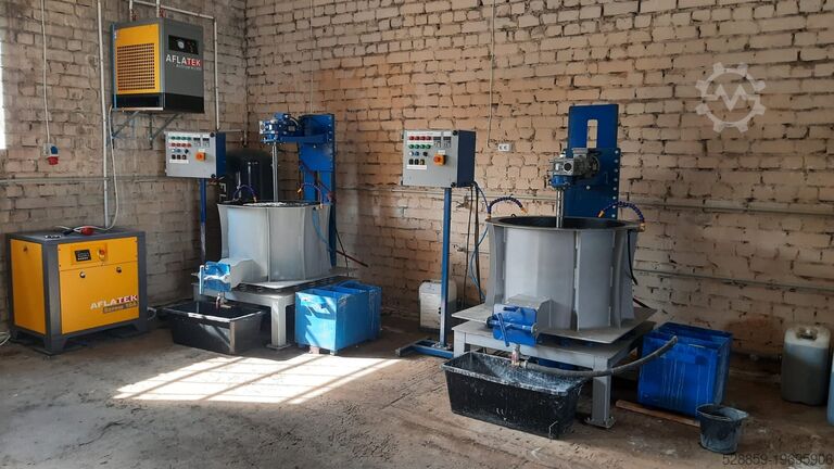 Комплект виброполировальной машины  