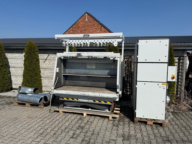 Рабочий стол ножничного типа с вытяжкой Beck BE-MI / BE-200/80/500