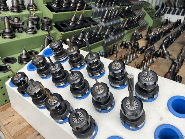 Инструментальные держатели SK40-2/20-70 с цангами ER и инструментами Oprawki narzędziowe SK40-2/20-70 z tulejkami ER i narzędziami Oprawki narzędziowe SK40-2/20-70 z tulejkami ER i narzędziami