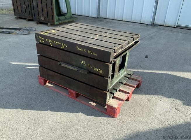 Чугунный зажимной кубик Cube de bridage en fonte 1000 x 600 x 800 mm