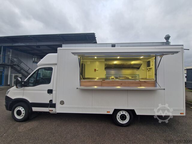 торговый фургон, фургон с едой, фургон с закусками Iveco Food Truck, Imbisswagen, Küche ist Neu