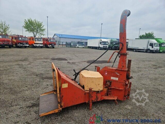 Кастомизированный фургон Unimog Unimog Dücker HF 760 Holz Häcksler Schredder