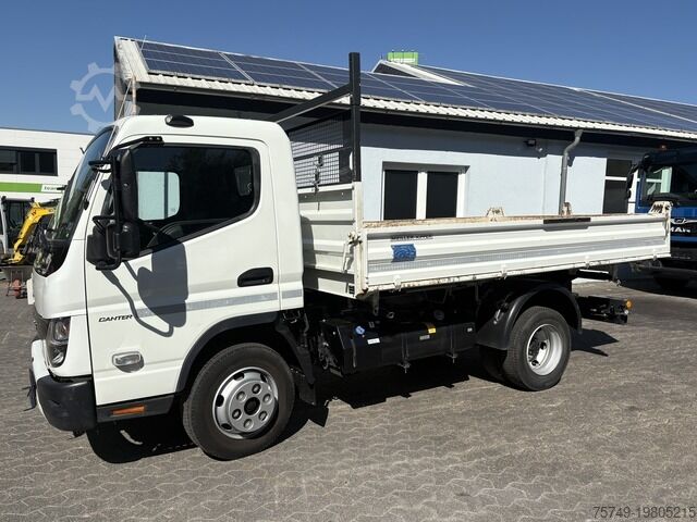 Кастомизированный фургон Fuso Fuso Canter 7C18 Meiller 3-Seiten Kipper sofort verfügbar!