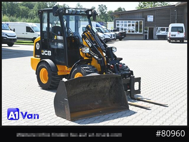 Кастомизированный фургон JCB JCB 403 SP Radlader, Palletengabel, Kabine, Zusatzhydraulik