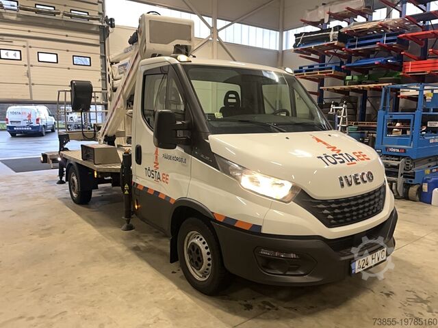 Грузовая подвесная рабочая платформа Isoli PNT220 NLX on 2021 Iveco Daily 35S12 (21.90 m)