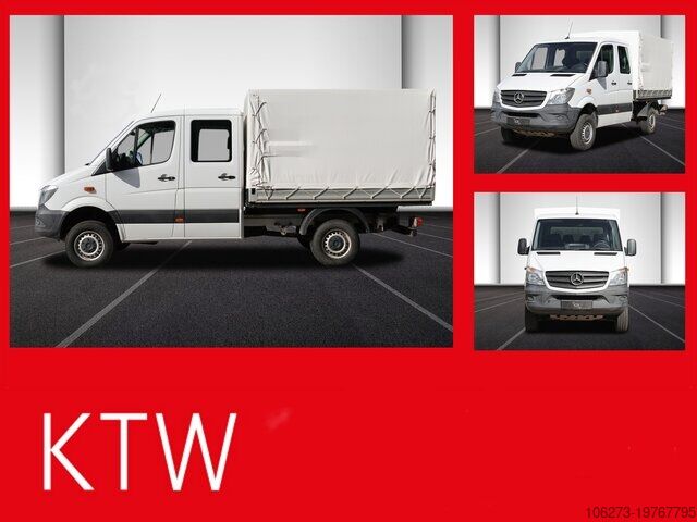 Фургон с двойной кабиной Mercedes-Benz Sprinter 316CDI DOKA,Allrad,AHK,TCO,Standhzg.