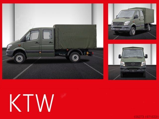 Фургон с двойной кабиной Mercedes-Benz Sprinter 316CDI DOKA,Allrad,Klima,Standheizung