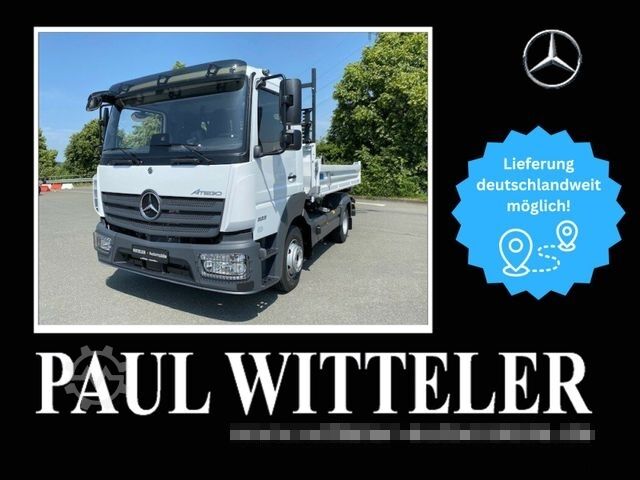 Самосвал-фургон MERCEDES-BENZ Atego 823K Meiller Trigenius+Klima+2xAHK+DiffSp